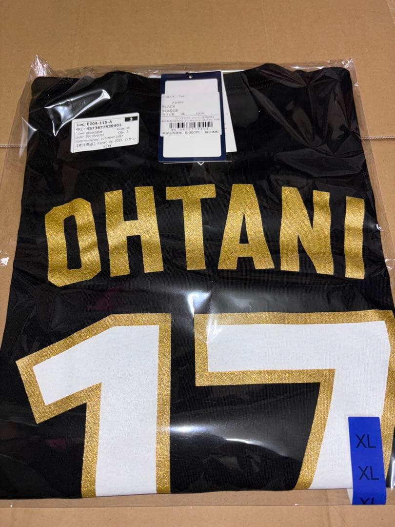 XL 2025 ドジャース 大谷翔平 ワールドシリーズ 優勝 Tシャツ 未開封