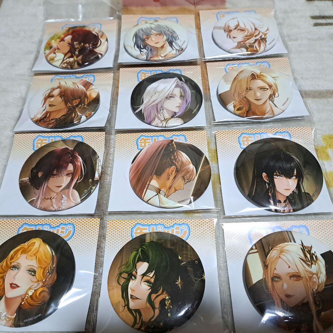 無期迷途　eeoくじ　缶バッジ　全12種