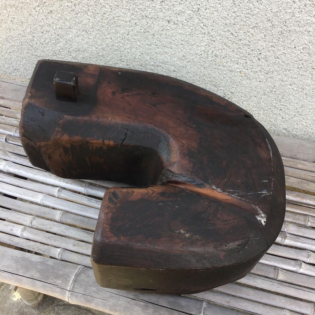 250年前戎自在鉤　欅材質　古民具　民藝　居酒屋　囲炉裏