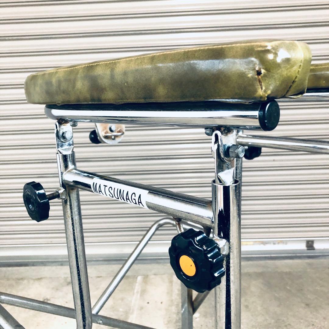 【送料無料】歩行器　介護　リハビリ　松永製作所　SM-10　折りたたみ　汚れ有り