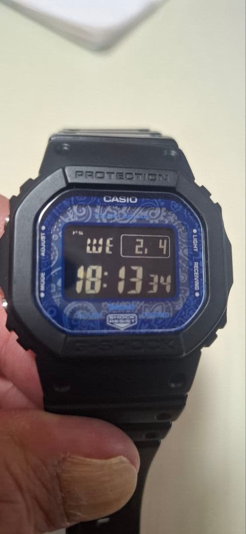 CASIO G-SHOCK GW-B5600-BP モバイルリンク電波ソーラー