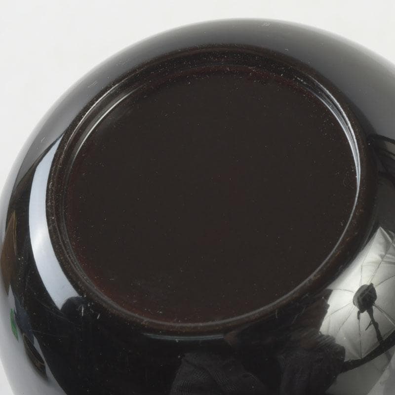 茶道具　漆匠　遠山哲山造　住吉蒔絵　利休棗　共箱　V　9716