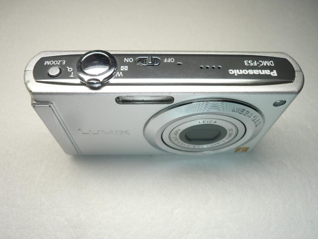 LUMIX★DMC-FS3⚠️必読有り❤️飽きの来ないシルバー⭕️安心の実働品