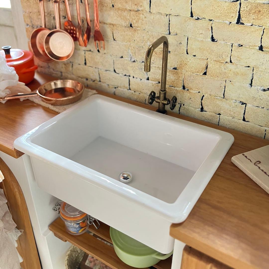 専用ページ　ミニチュア　ドール家具　キッチンシンク台