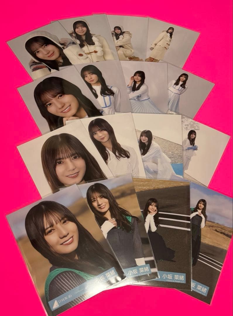 小坂菜緒　日向坂46 生写真　クリフハンガー　16種コンプ