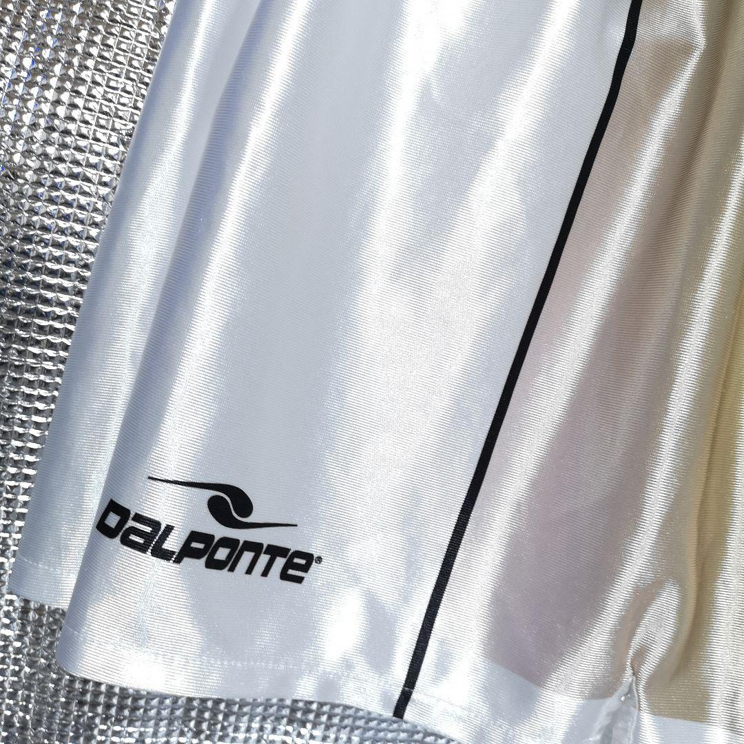 サッカー部　サッカー　パンツ　Dalponte 光沢ホワイト