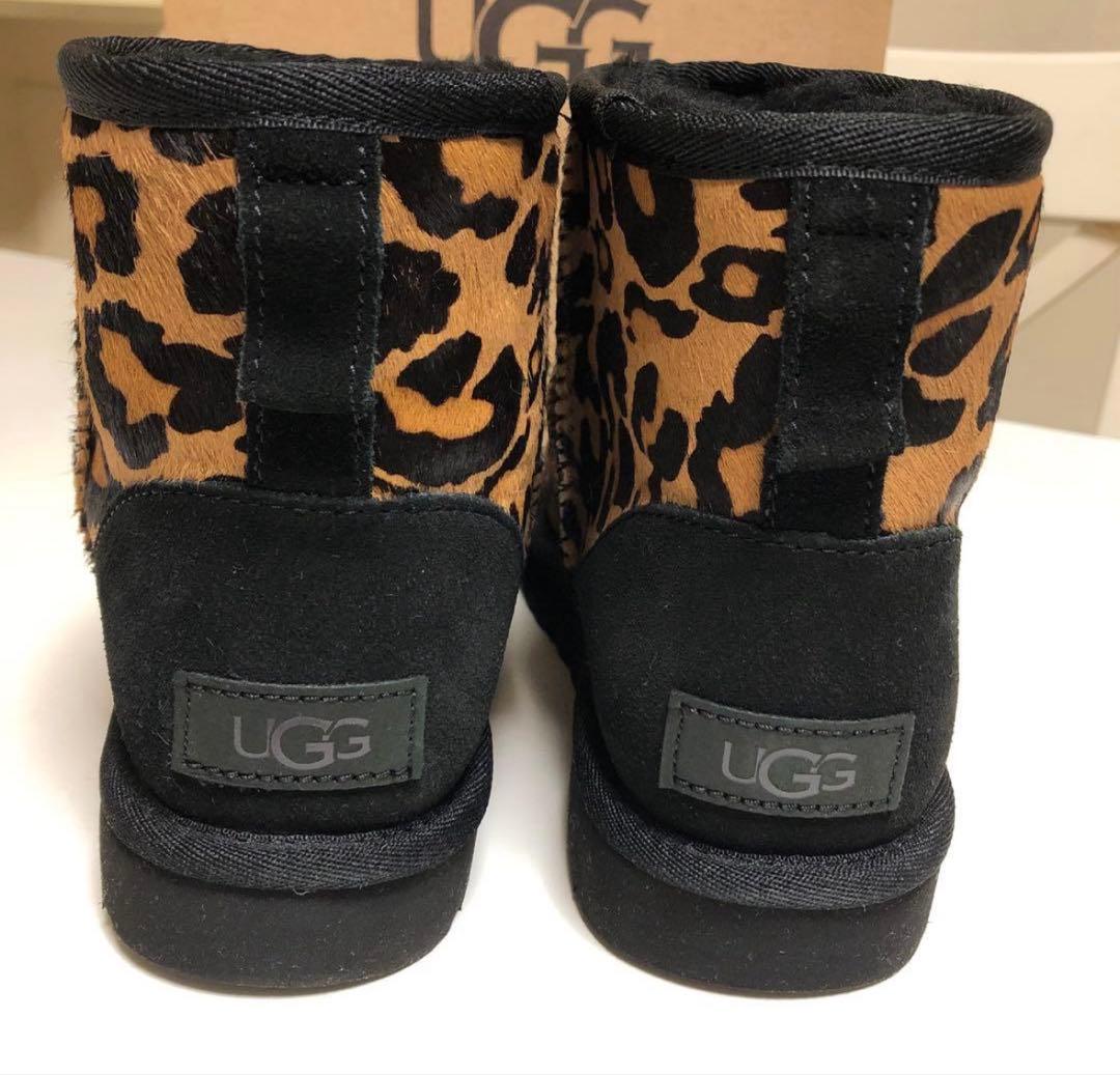 UGG ヒョウ柄 ムートンブーツ　レオパード柄　未使用　箱あり