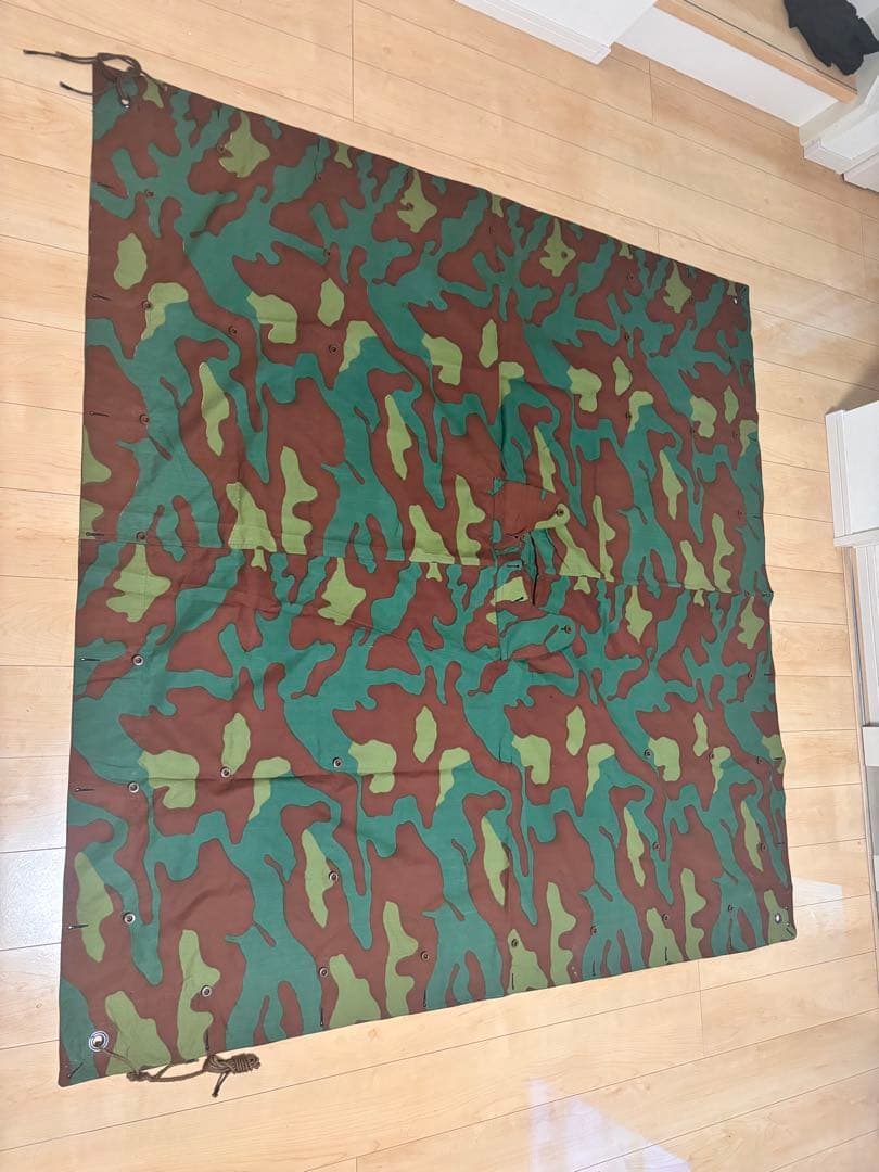イタリア軍幕 デッドストック ２枚
