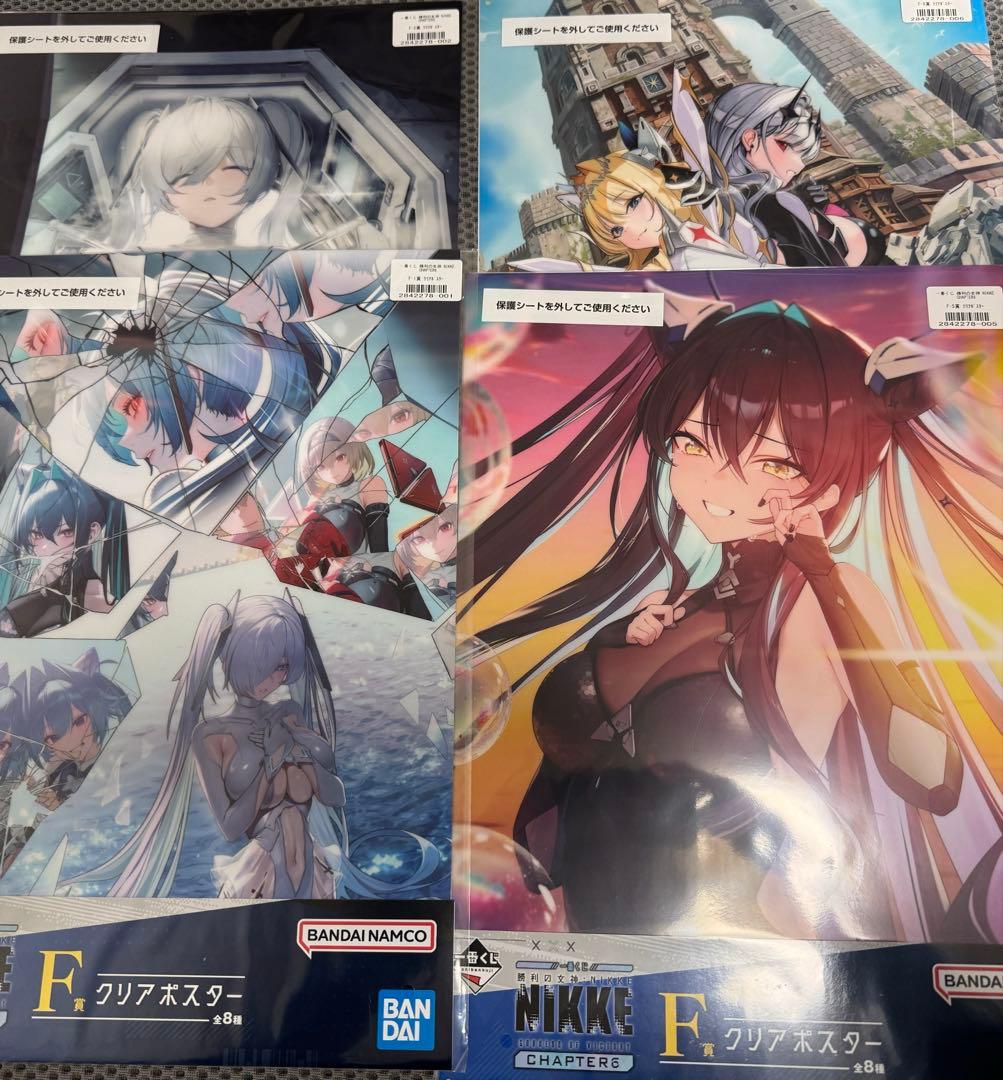 NIKKE 一番くじ　A賞B賞 D賞3個　F賞コンプG賞コンプ　おまけまとめ売り