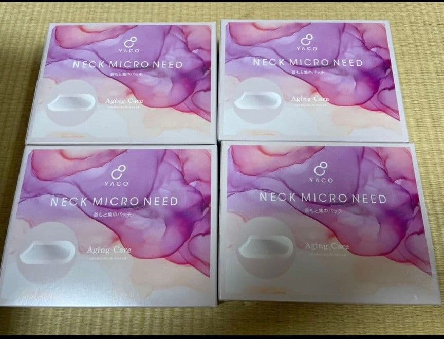 YACO ネック マイクロニード 4箱セット 新品未開封