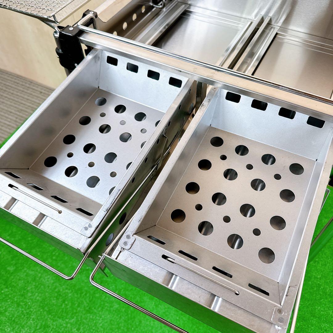 【廃盤】 【未使用】 スノーピーク ツインバーベキューボックスPRO S-029