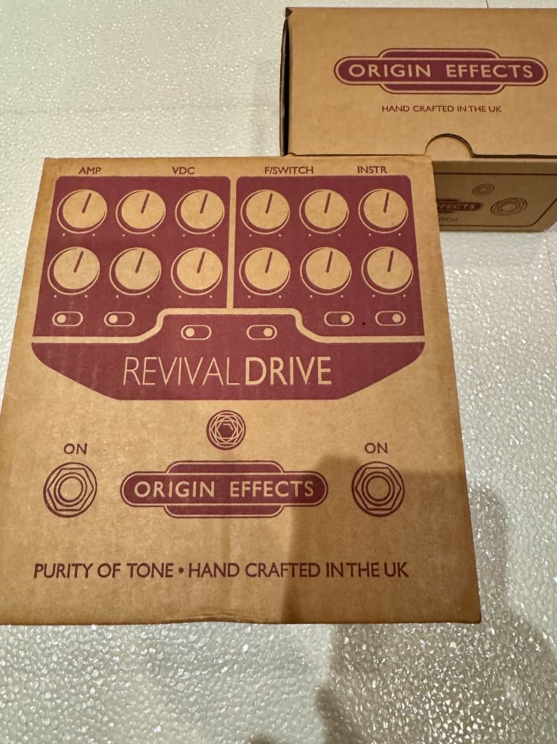 ギター ORIGIN EFFECTS REVIVAL DRIVE Custom