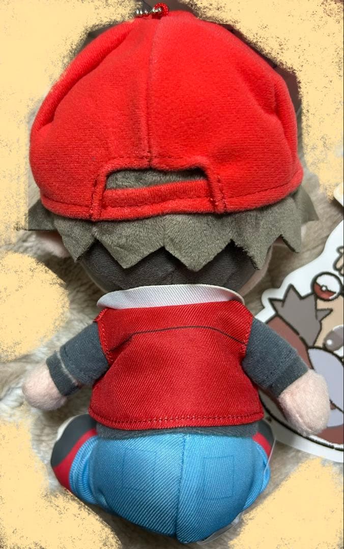ポケモントレーナーズ レッド ぬいぐるみ タグ付き ポケモンセンター マスコット