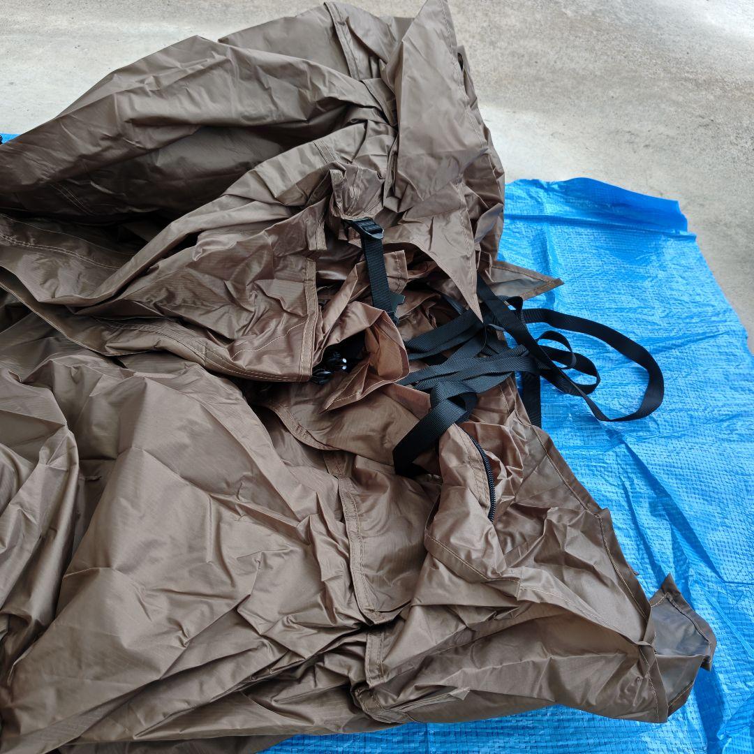 【美品】ヴァストランド トンネルテント デュオ（FRPポール仕様／タン）