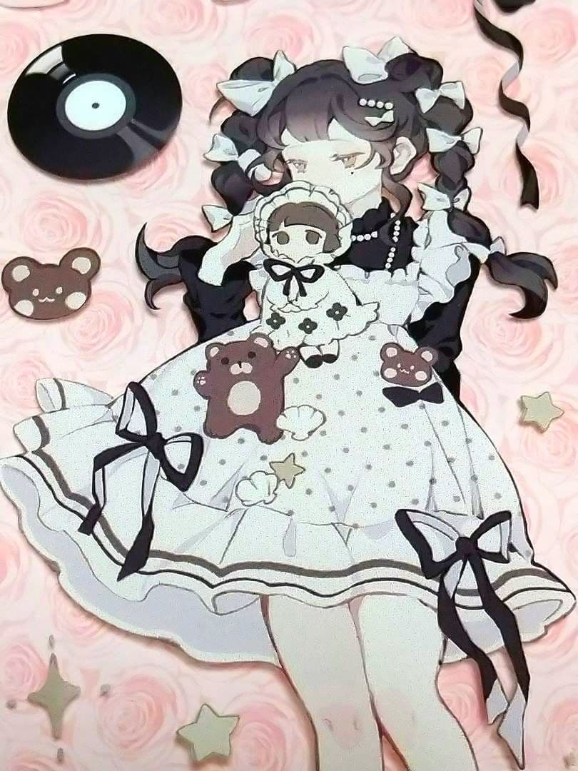 ☆SALE☆J59＃绵绵茶话会(PET)切り売り海外人物マステ女の子