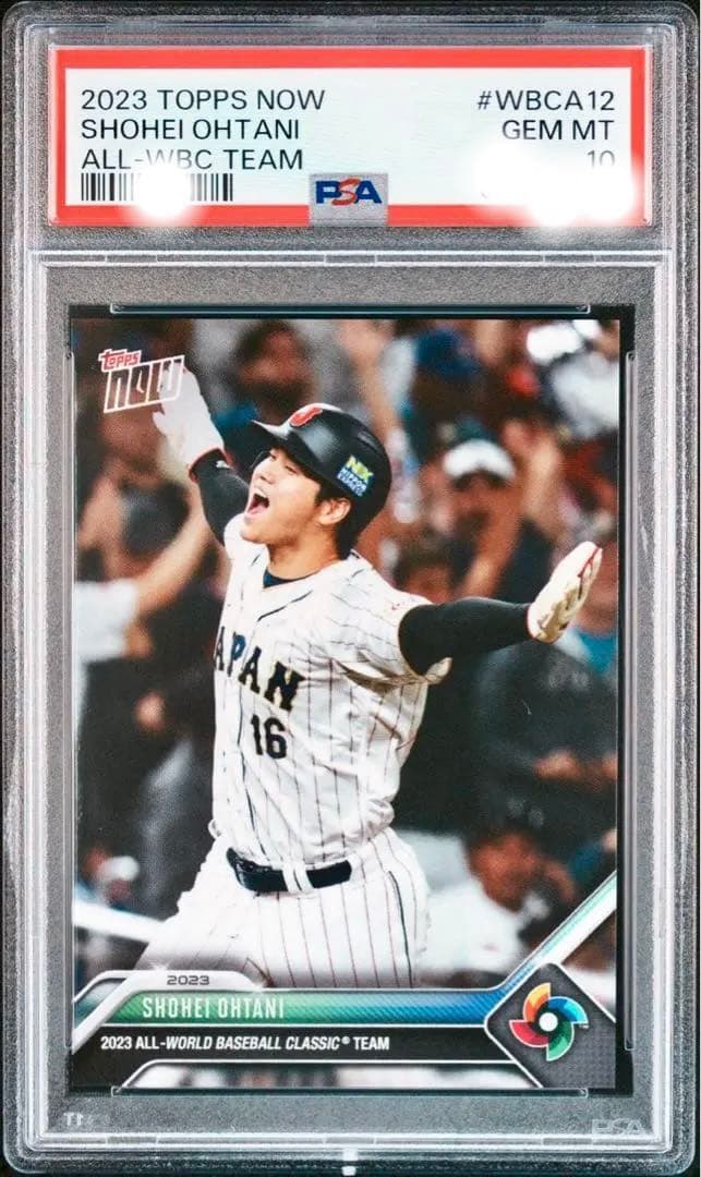 MVP満票受賞　大谷翔平2023TOPPS WBC WBCA12