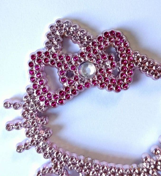 ハローキティ 杖 ステッキ キラキラ ラインストーン ピンク 平成レトロ