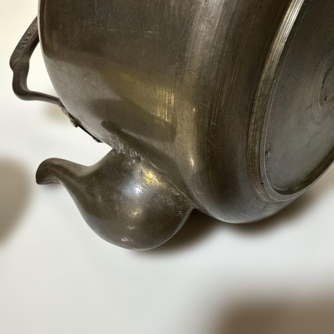 レトロ アンティーク 銅製やかん ヤカン 山西造船鉄工所 ずっしり重い2kg超