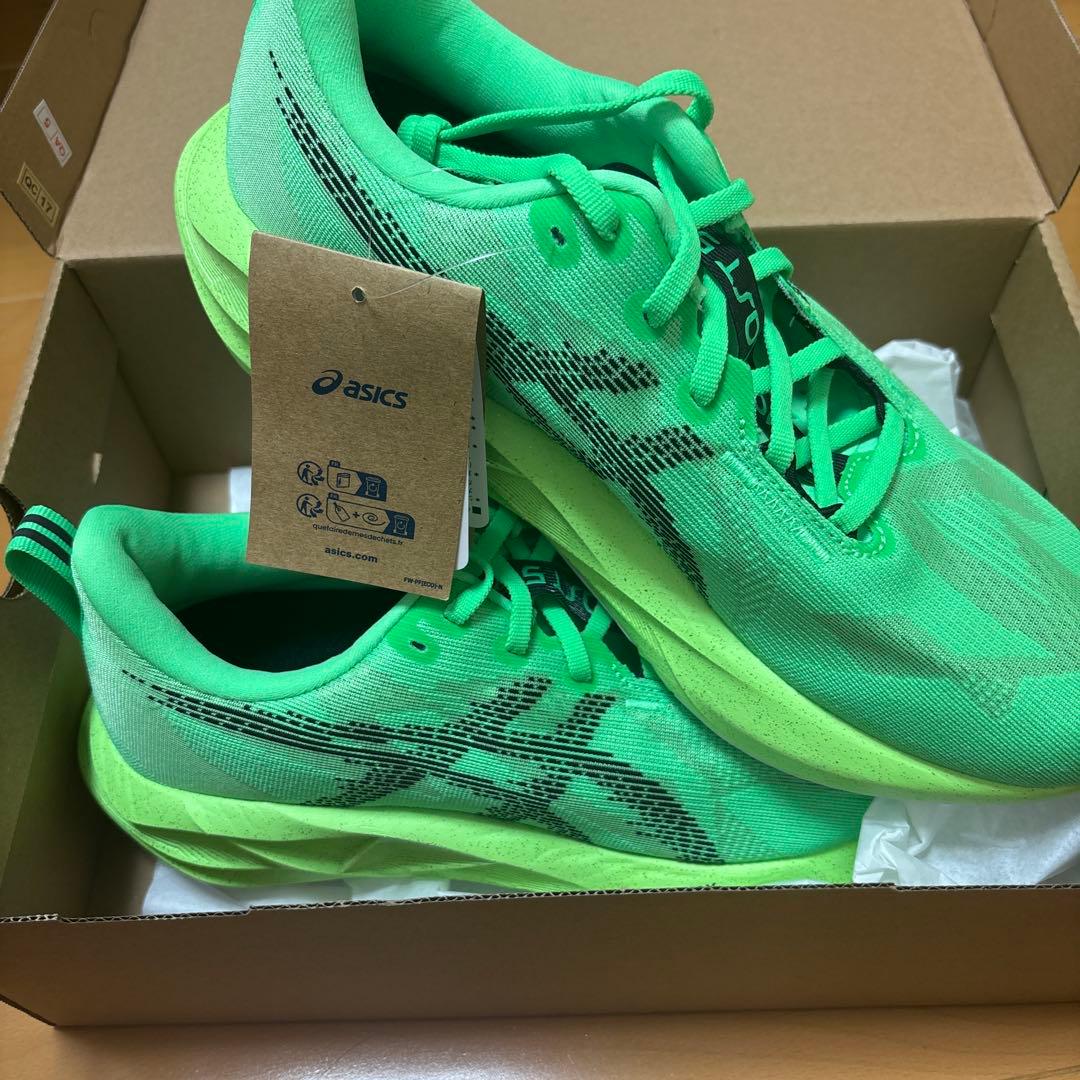 スパイク・シューズ ASICS NOVABLAST 5 27.5cm VITAL GREEN