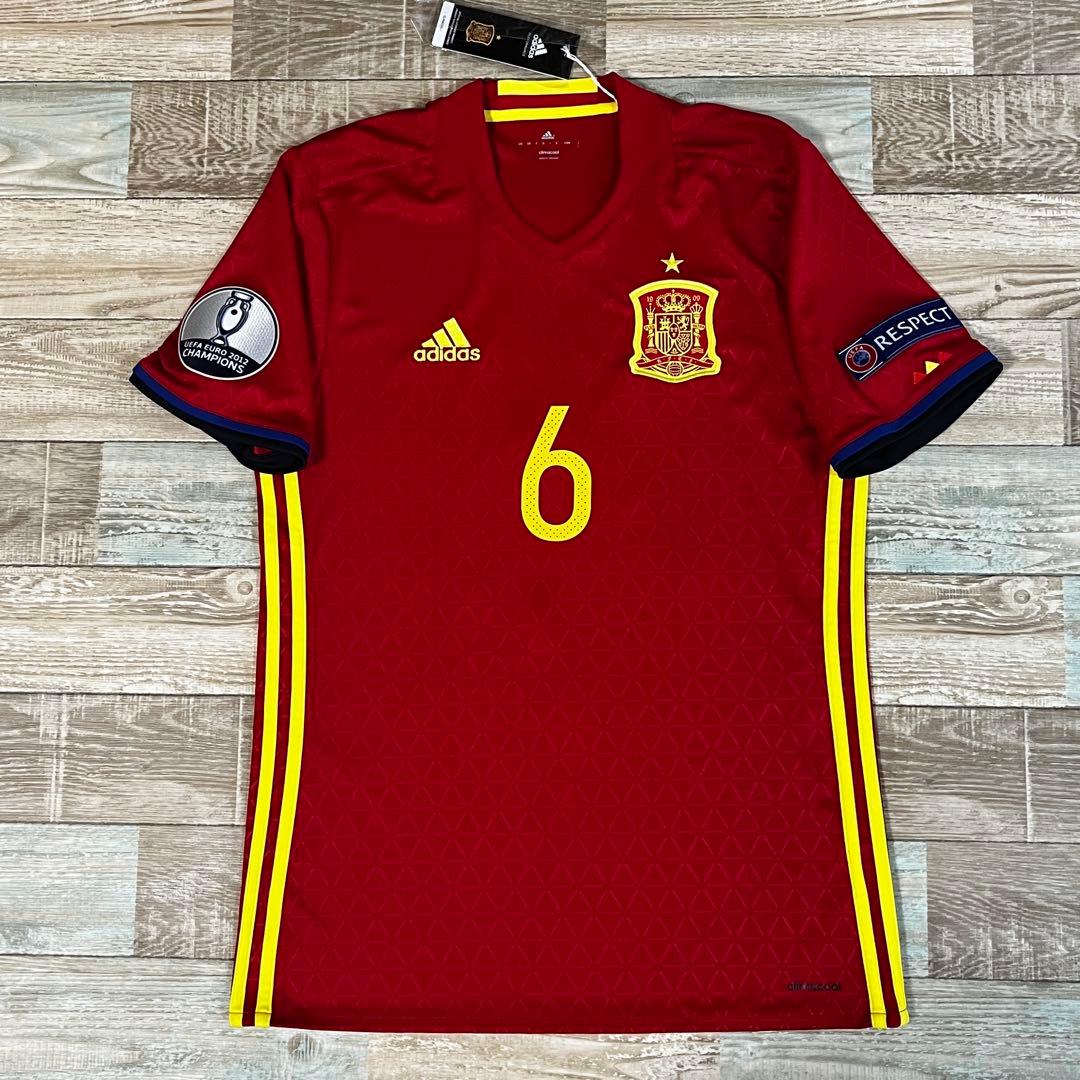 スペイン代表 2016欧州選手権 イニエスタ ユニフォーム ヴィッセル神戸