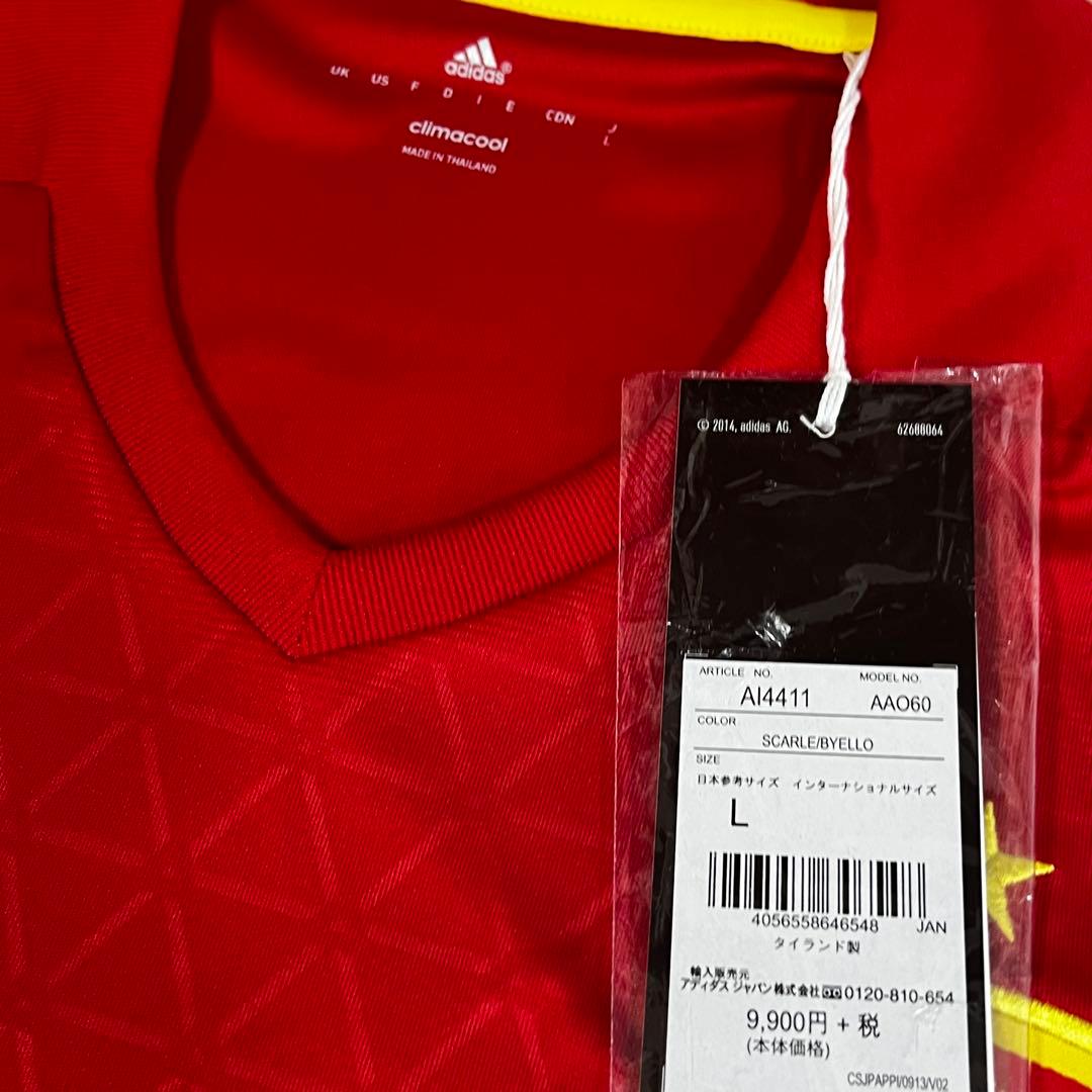 スペイン代表 2016欧州選手権 イニエスタ ユニフォーム ヴィッセル神戸