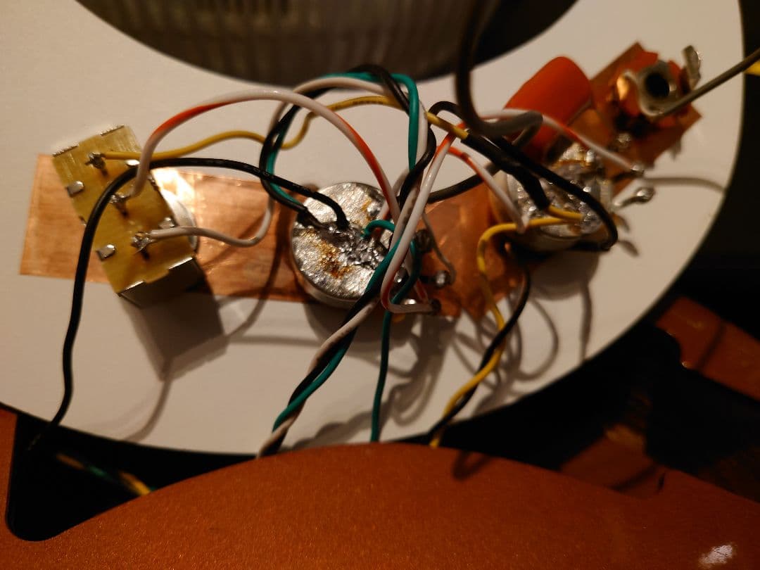 Danelectro エレキギター ブラウン？改造済オレンジドロップ