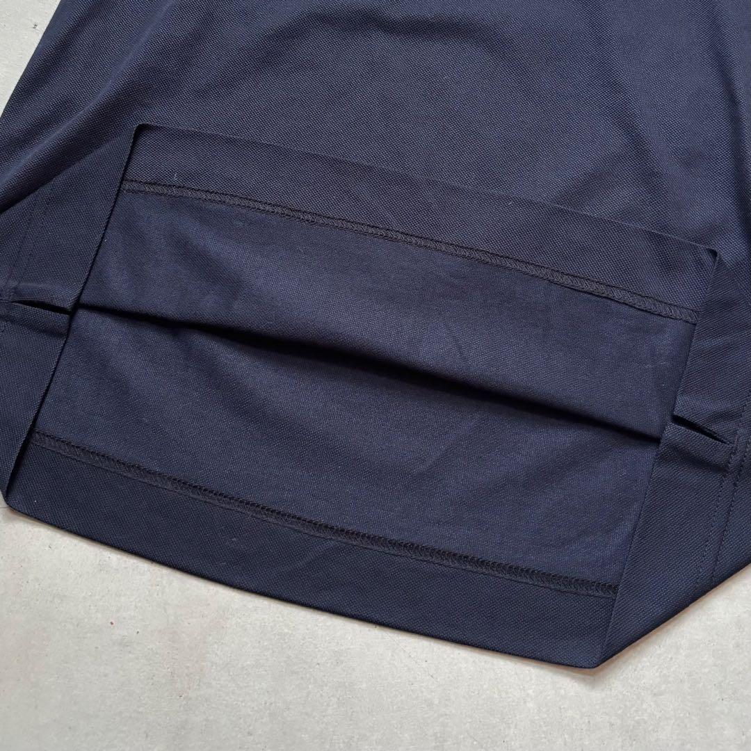 【新品タグ】HORN GARMENT ホーンガーメント 切替 長袖ポロシャツ M