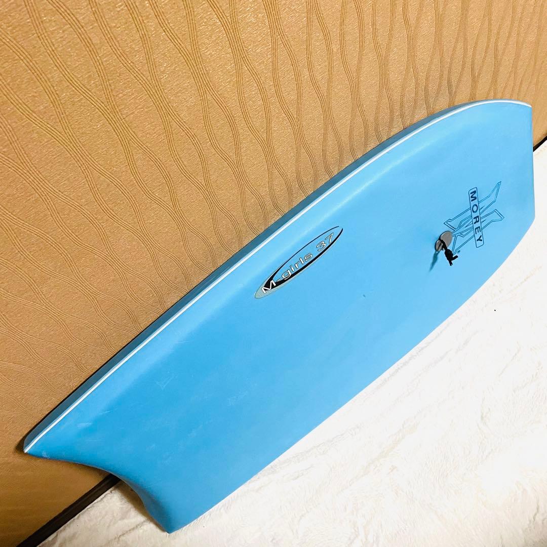 【早い物勝ち】 MOREY ボディーボード 青×白
