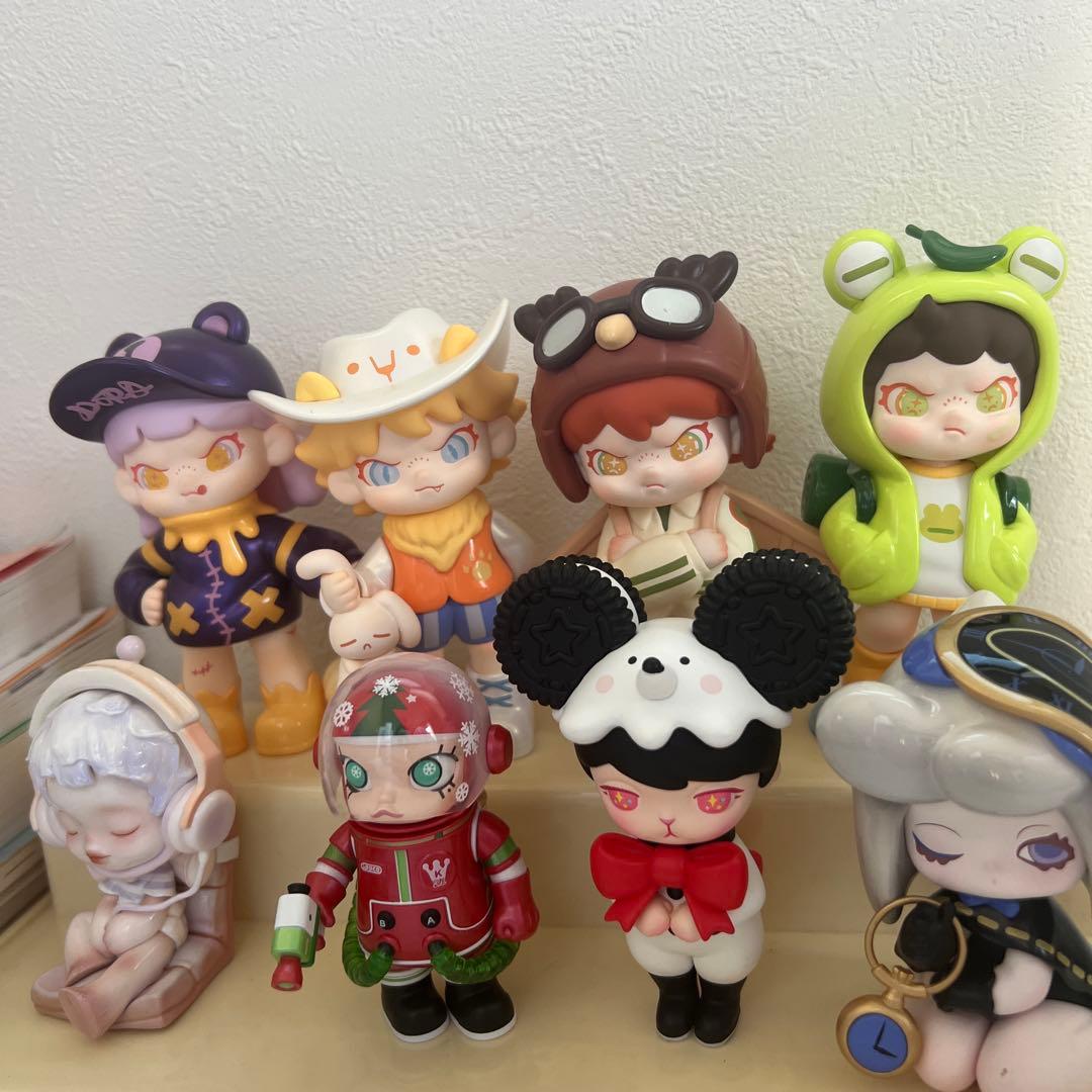 フィギュア 8体セット カラフルキャラクター