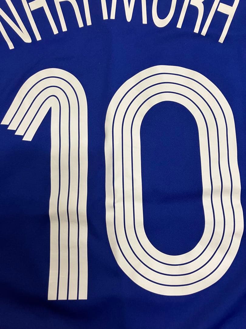 中村俊輔　ユニフォーム　サッカー　日本代表　ワールドカップ　Jリーグ　FIFA