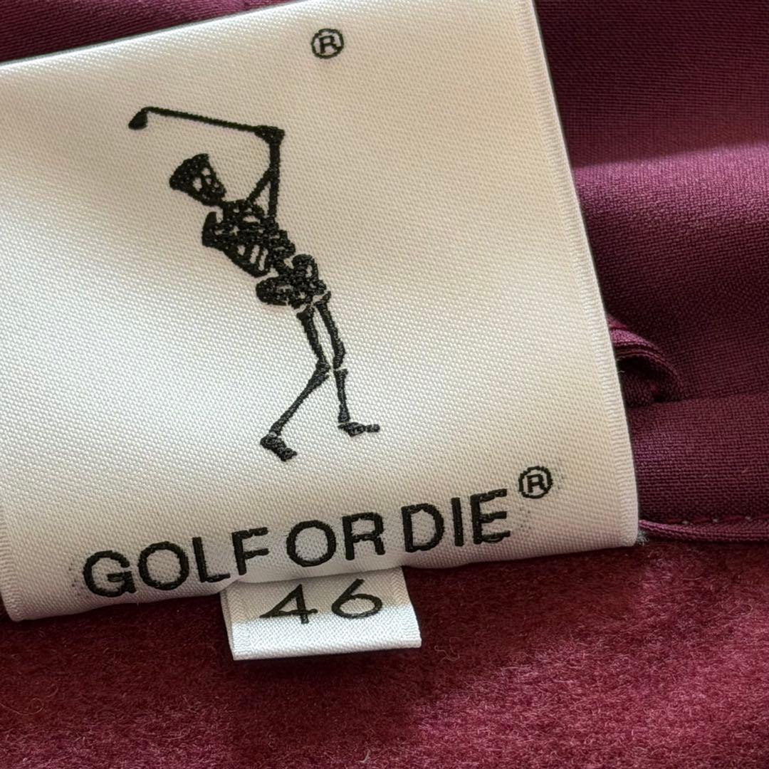 マークアンドロナ　ジップパーカー　スカル　ストレッチ　グリーン系　ゴルフウェア