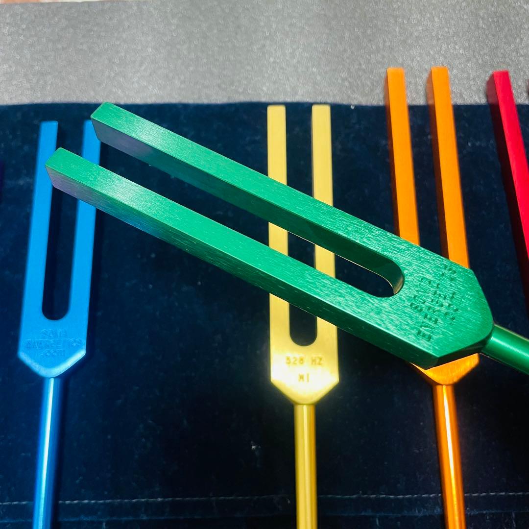 Soma Energetics社製　ソルフェジオ　音叉　エナジーチューナー