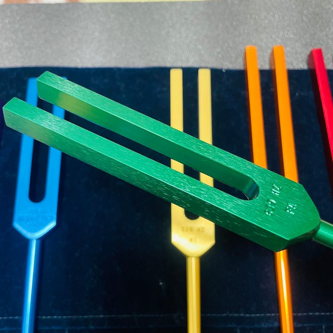 Soma Energetics社製　ソルフェジオ　音叉　エナジーチューナー