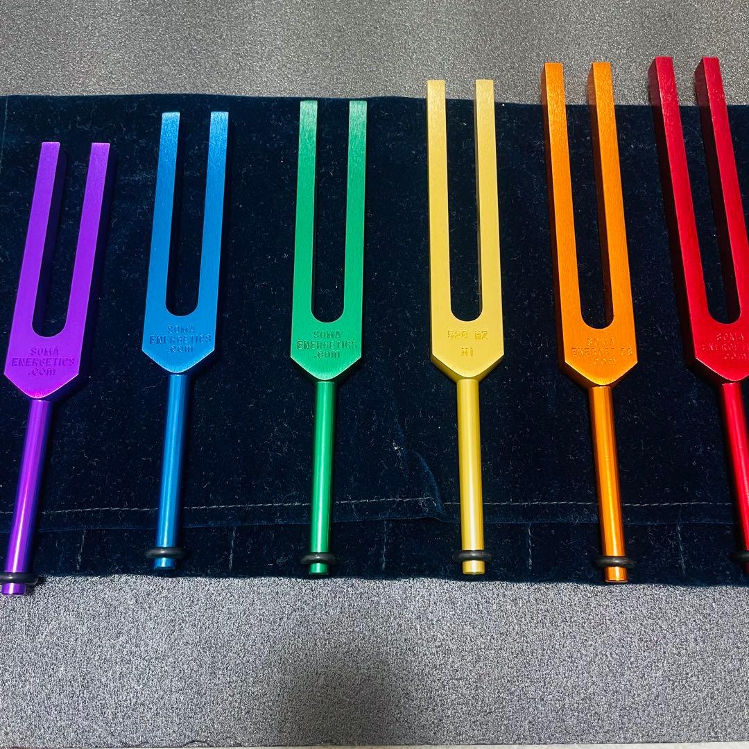 Soma Energetics社製　ソルフェジオ　音叉　エナジーチューナー