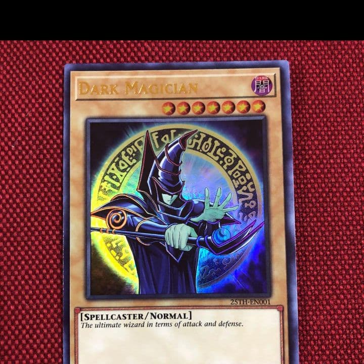 遊戯王 ブラックマジシャン 25TH 1st ウルトラ 英語 北米 カオス