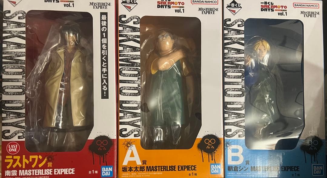 サカモトデイズ フィギュア 一番くじ　シン　坂本　南雲　A賞　B賞　ラストワン賞