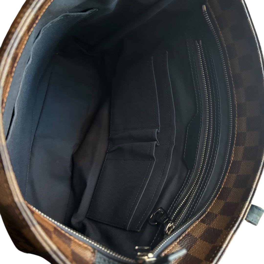 ルイヴィトン ダミエ エベヌ ヘラルド ビジネストート A4可　ブラウン　肩掛け