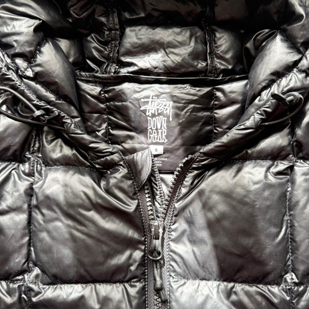 Stussy Midweight Hooded Puffer ブラック M