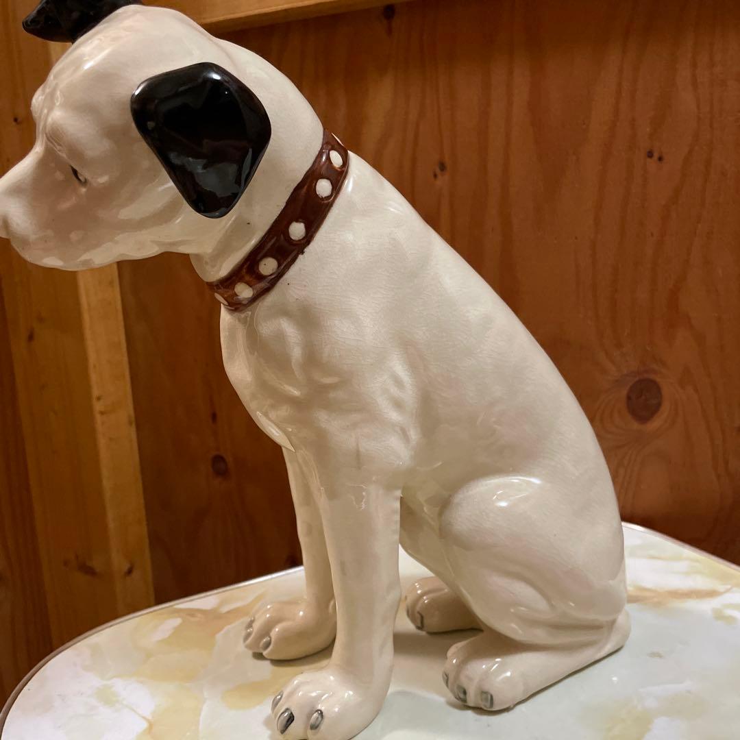 ビクター犬　ニッパー　大きめサイズ　犬　置物　ヴィンテージ