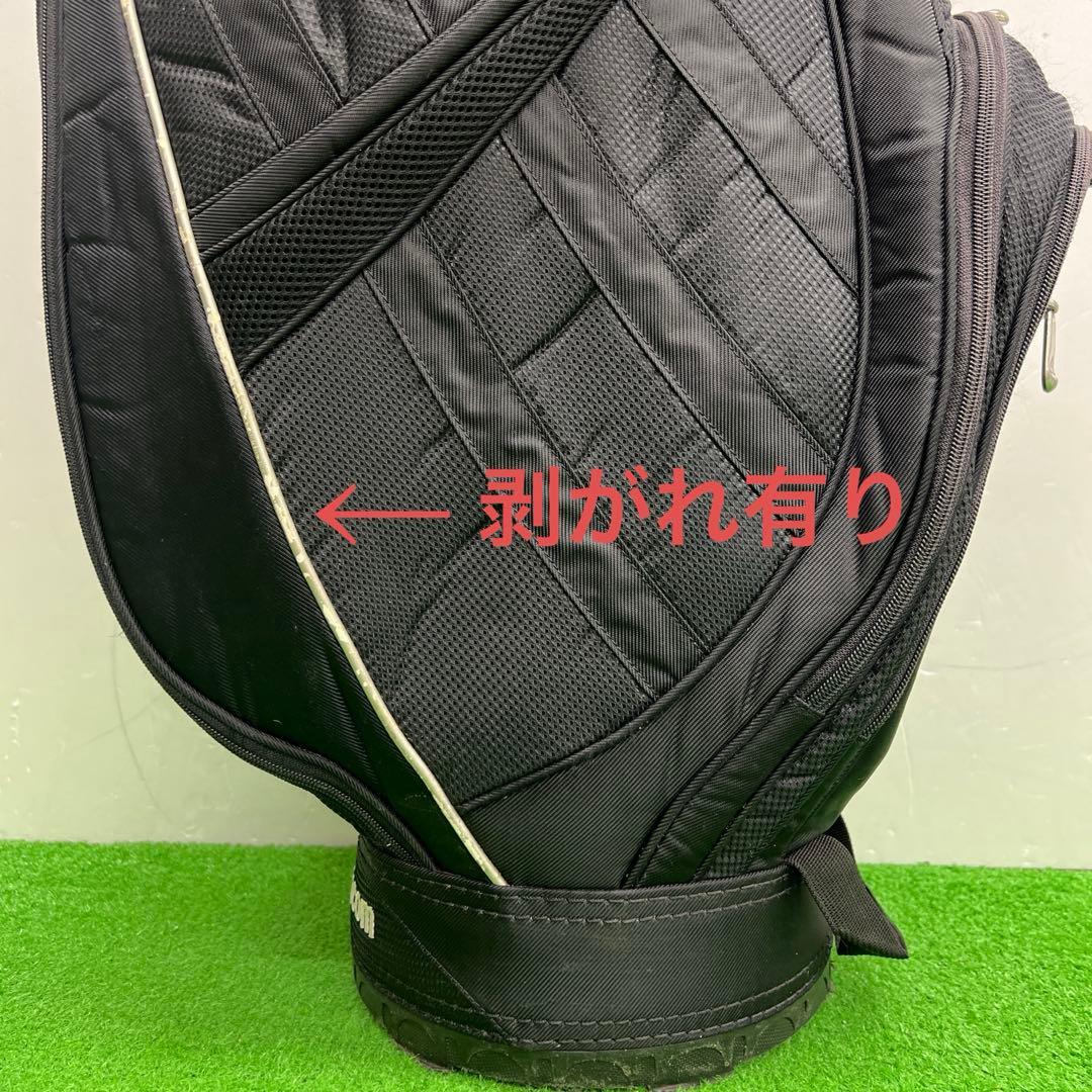 アディダス adidas ゴルフバッグ　9インチ　ブラック　メンズ　ゴルフ