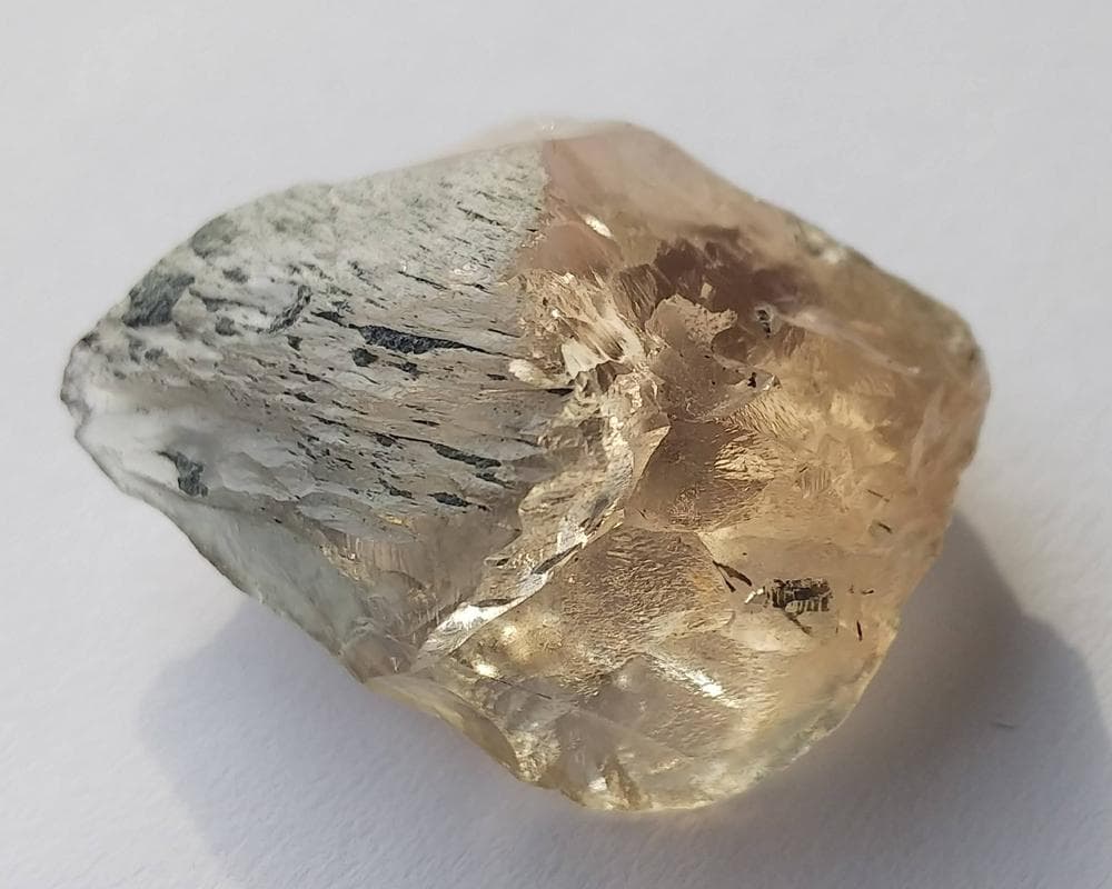 445 バイカラー トパーズ 産 標本 原石