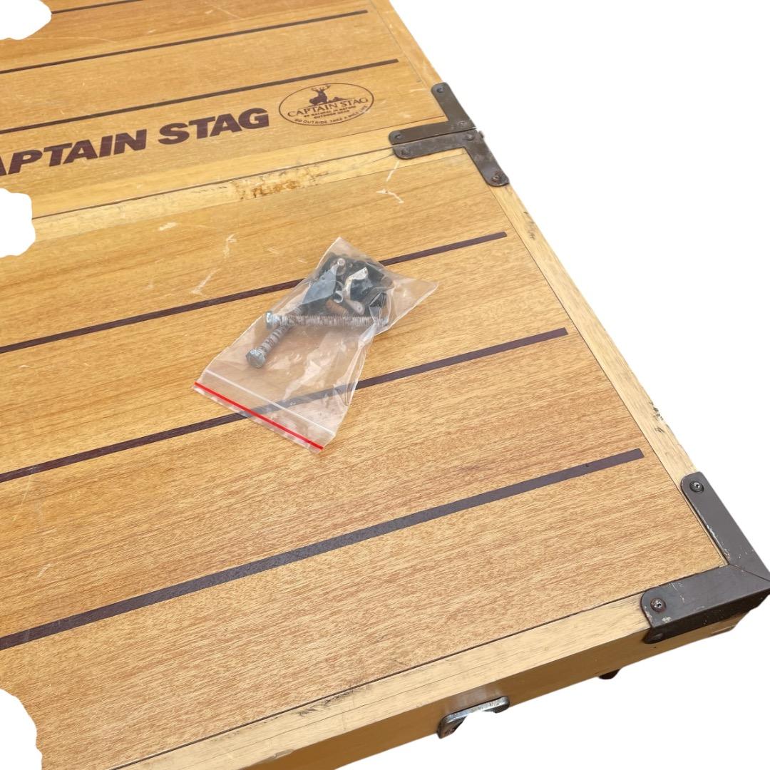 CAPTAIN STAG キャプテンスタッグ 折りたたみウッドテーブル＆チェア