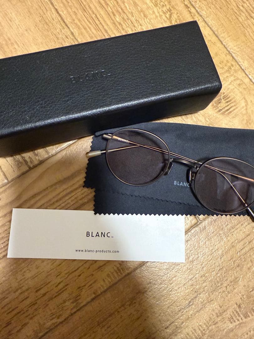 M*M様 BLANC. サングラス　調光レンズ