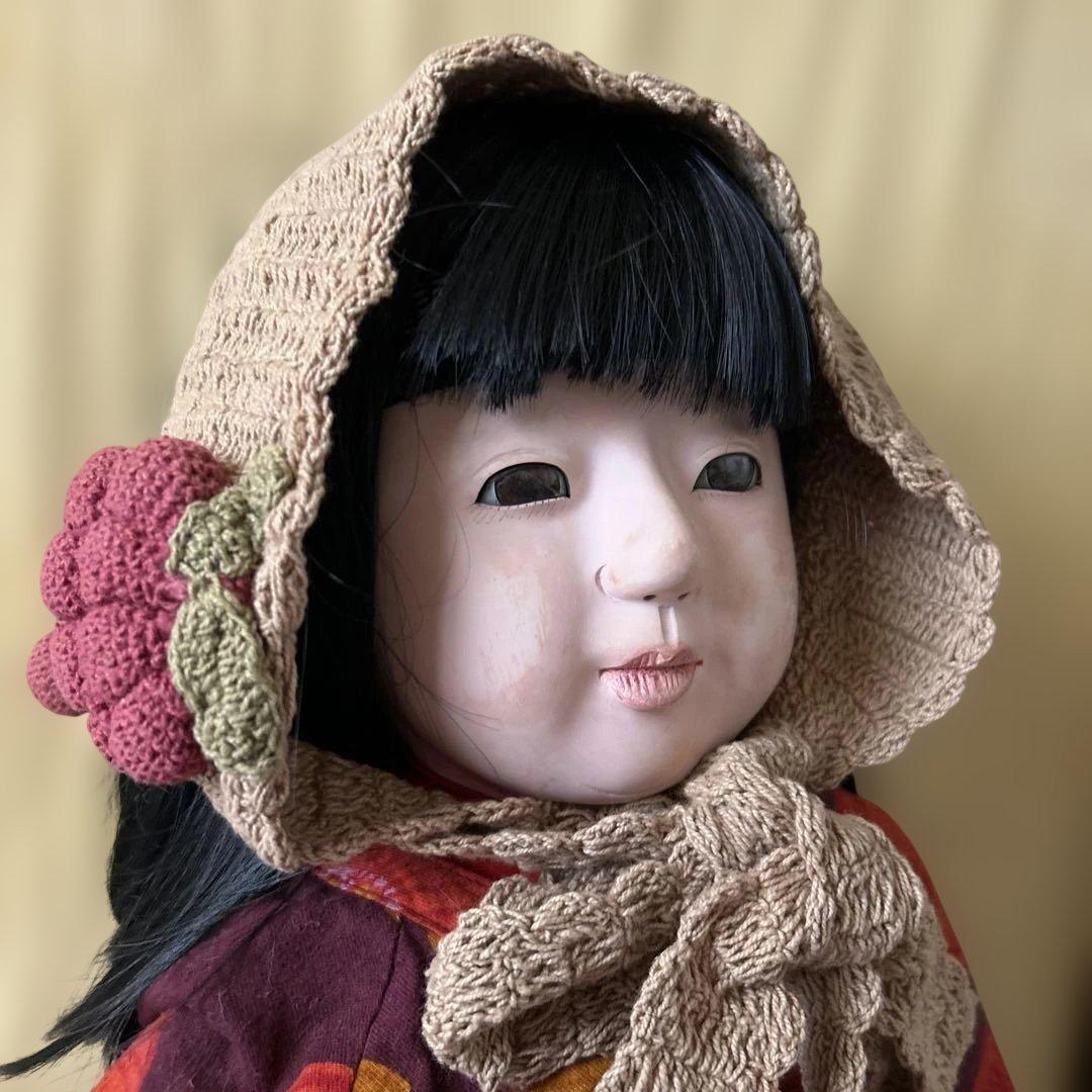 市松人形 戦前　約100年前　大型73センチ ☆最終価格☆