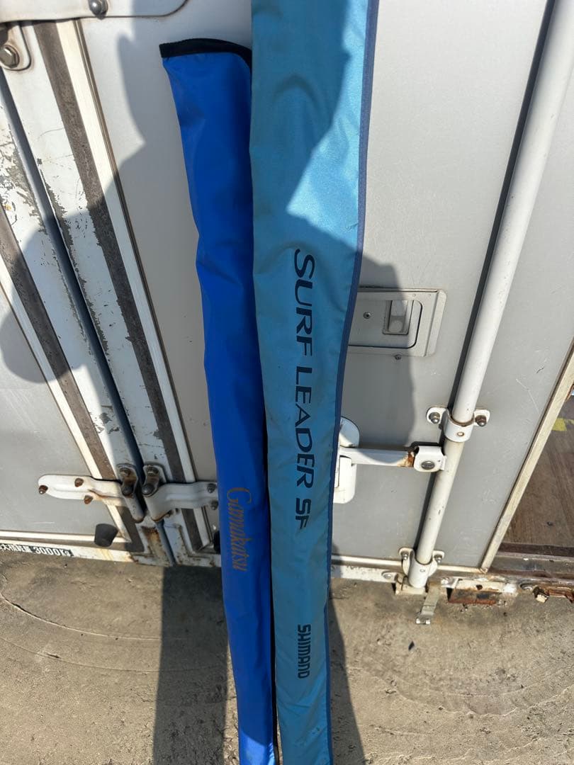 美品シマノSURF LEADER SF 4105 DX とがま船真鯛50-360