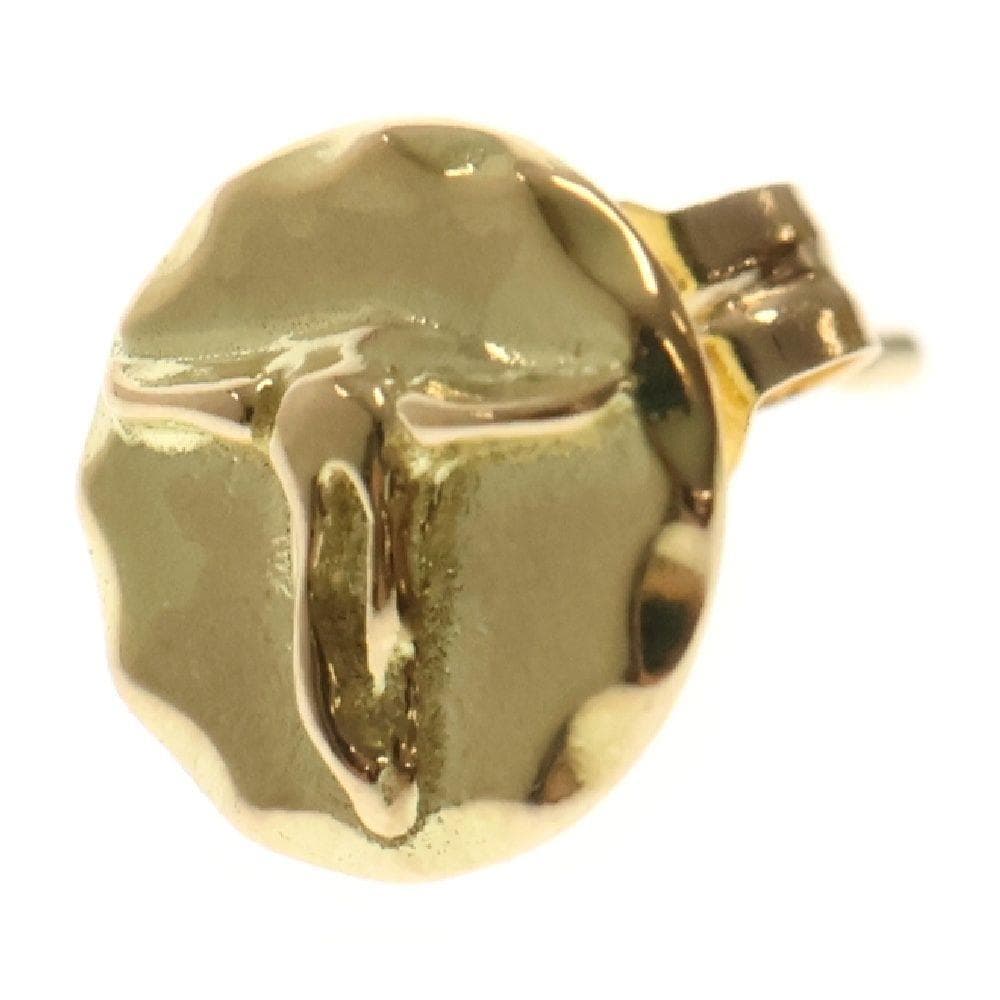 TADY & KING 　k18 メタルピアス ロングホーン ゴールド