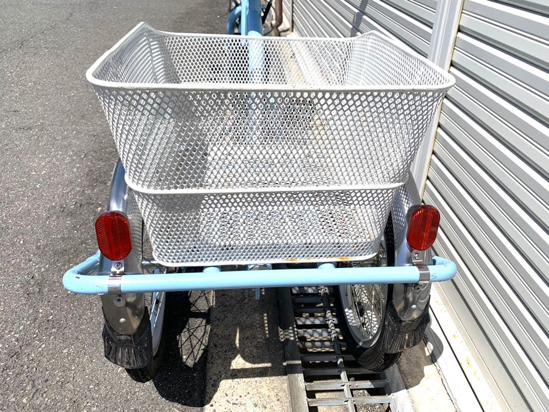 送料無料 電動アシスト三輪自転車 24V10Ah 20-16インチ 動作確認済