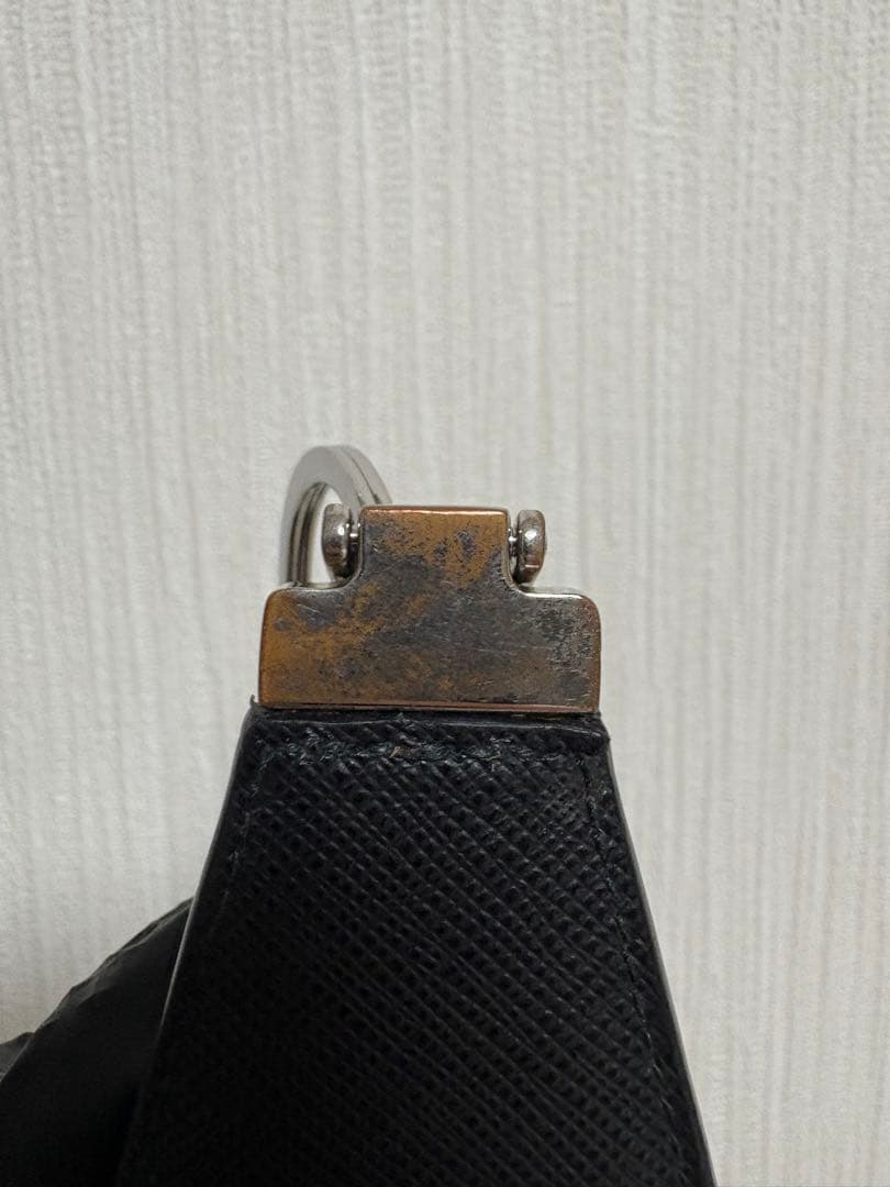 PRADA サフィアーノレザーキーチェーン