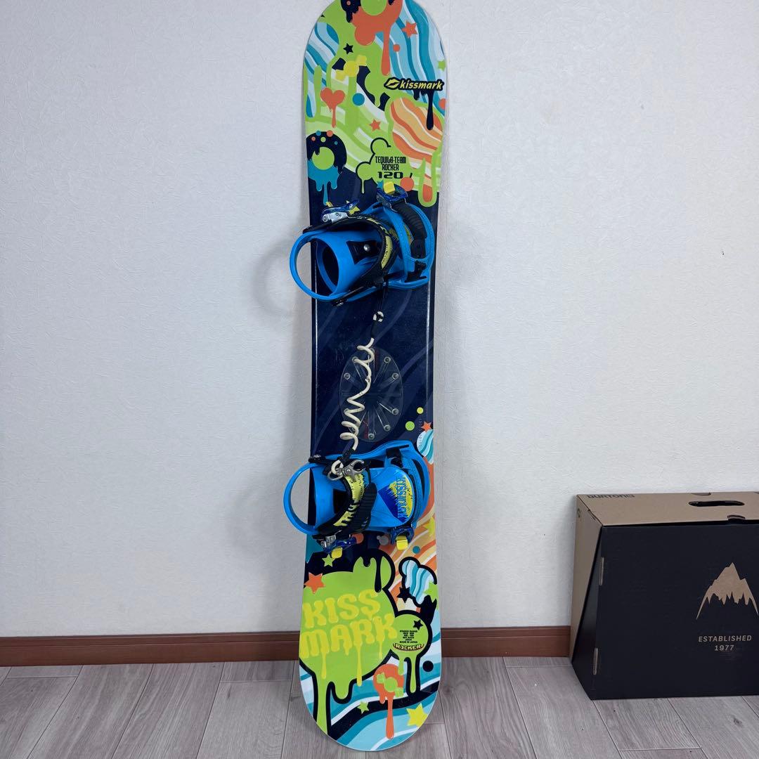 kissmark ジュニアスノーボードセット 120cm