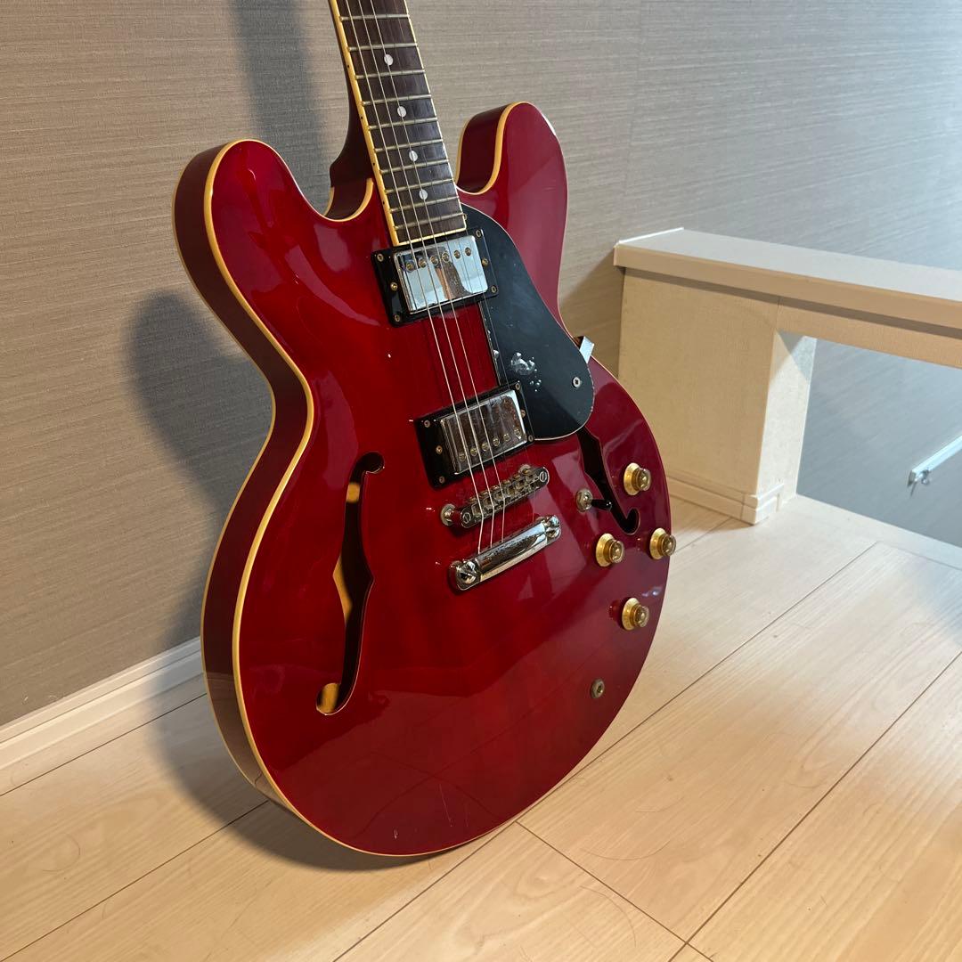 Blitz by ariapro セミアコ 335タイプ GIBSONヘッド